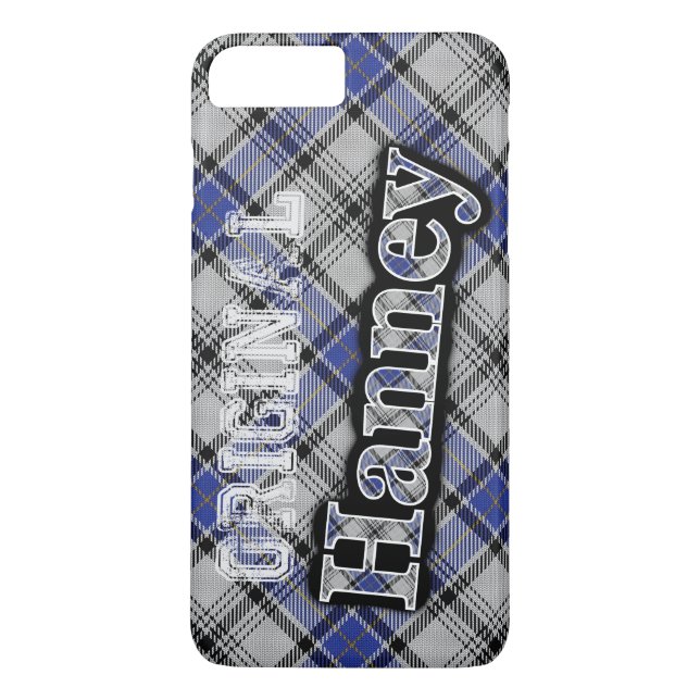 Capa Para iPhone, Case-Mate Scottish Clan Hanney Hannay Tartan (Verso)