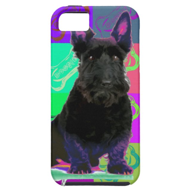 Capa Para iPhone, Case-Mate Scottish Terrier (Traseira)