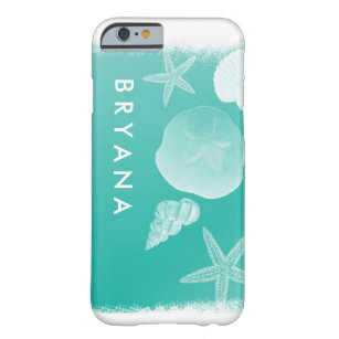 Capa Barely There Para iPhone 6 Sea Foam Green Beach Seasheles Males