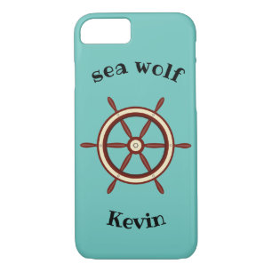 Capa iPhone 8/ 7 "SEA WOLF", volante, personalizado