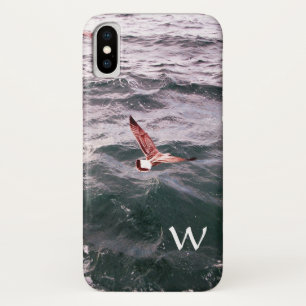 CAPA PARA iPhone DA Case-Mate SEAGULL VOANDO SOBRE O MONOGRAMA DAS ONDAS