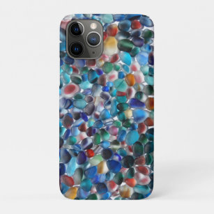 Capa Para iPhone 11 Pro Seaham Multicolor Sea Glass Cobrir telefônico