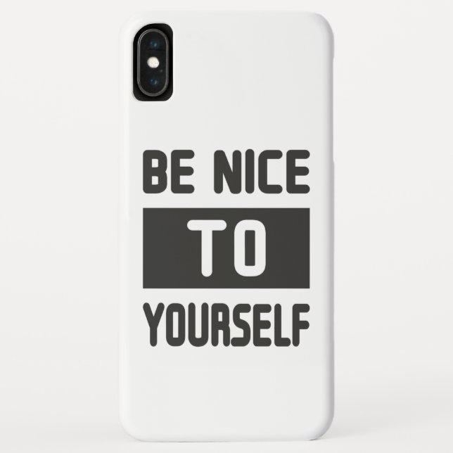 Capa Para iPhone, Case-Mate Seja gentil consigo mesmo (Verso)