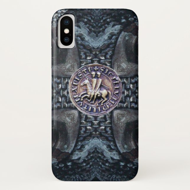 CAPA PARA iPhone, Case-Mate  SELO DO MODELO KNIGHTS (Verso)