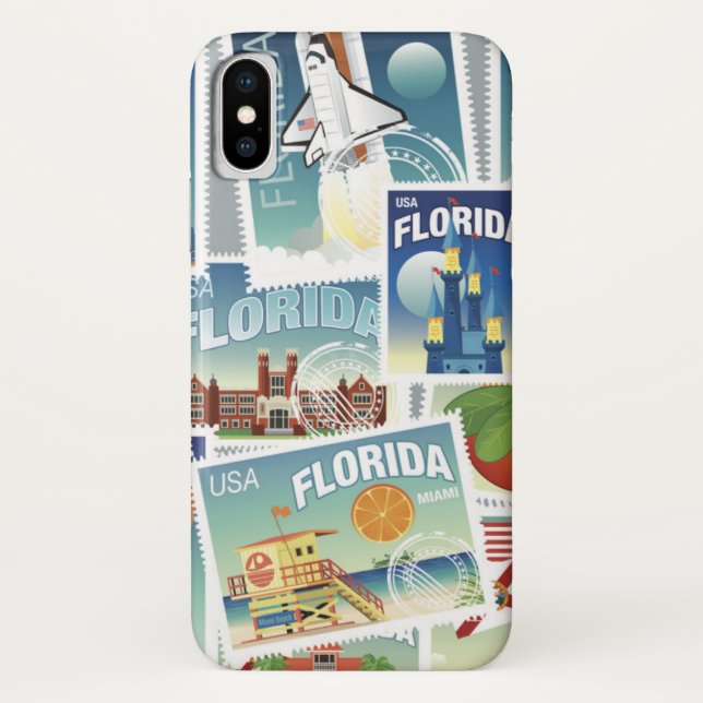 Capa Para iPhone, Case-Mate Selos de Florida (Verso)