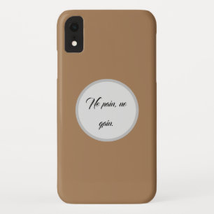 Capa Para iPhone Da Case-Mate Sem Dor Sem Ganho Citações de Motivação para Aca