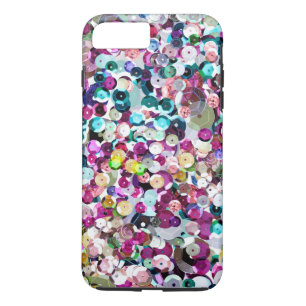 Capa Para iPhone Da Case-Mate Sequins femininos Bling do falso do arco-íris