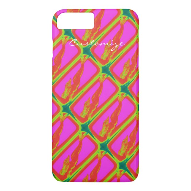 Capa Para iPhone, Case-Mate sereias vermelhas mergulhadas (Verso)