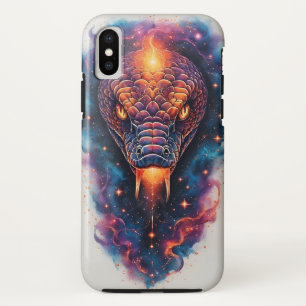 Capa Para iPhone Da Case-Mate Serpente Cósmica Vívida Com Espaço Expansivo