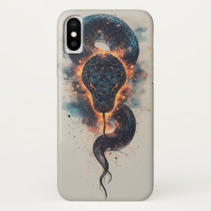 Capa Para iPhone Da Case-Mate Serpente Cósmica Vívida Com Espaço Expansivo