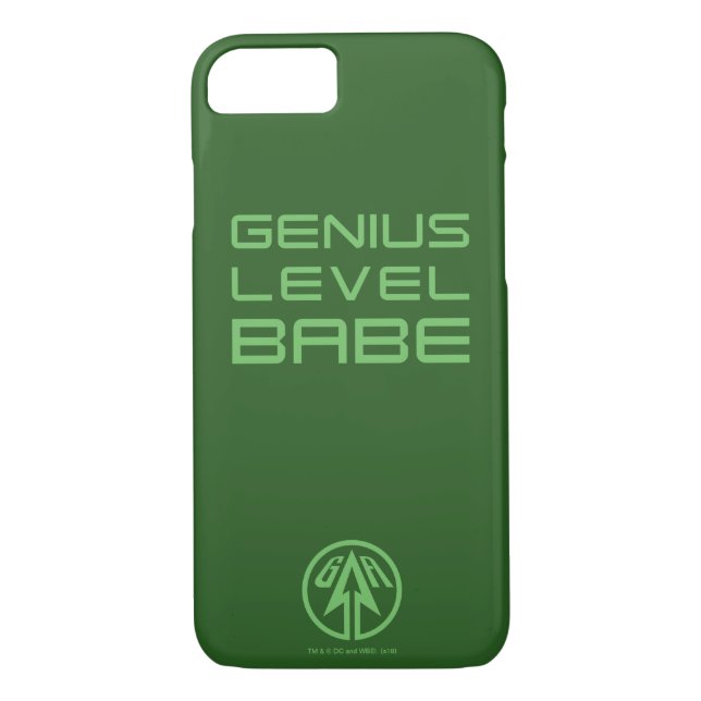 Capa Para iPhone, Case-Mate Seta | Gênio Nível Babe (Verso)