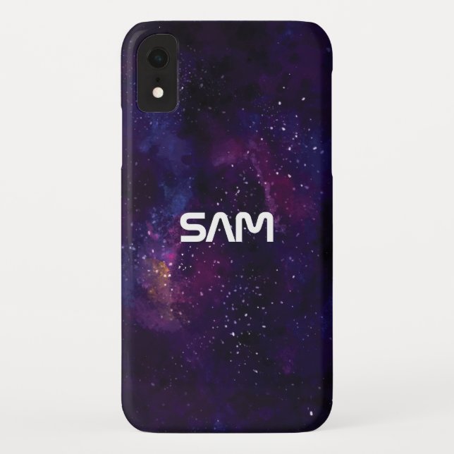 Capa Para iPhone, Case-Mate Seu Monograma no Espaço (Verso)