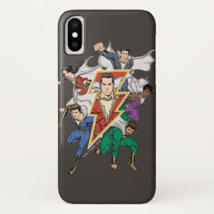 Capa Para iPhone Da Case-Mate SHAZAM!   Gráfico da família Shazam