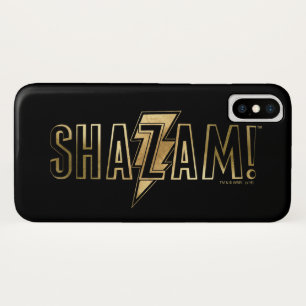 Capa Para iPhone Da Case-Mate SHAZAM! logotipo Dourado de  