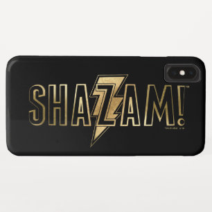 Capa Para iPhone Da Case-Mate SHAZAM! logotipo Dourado de
