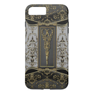 Capa Para iPhone Da Case-Mate Sheer Hazlehurst Tesoura Antiquada VII