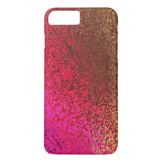 Capa Para iPhone, Case-Mate Shimmer Dourado e rosa (Verso)