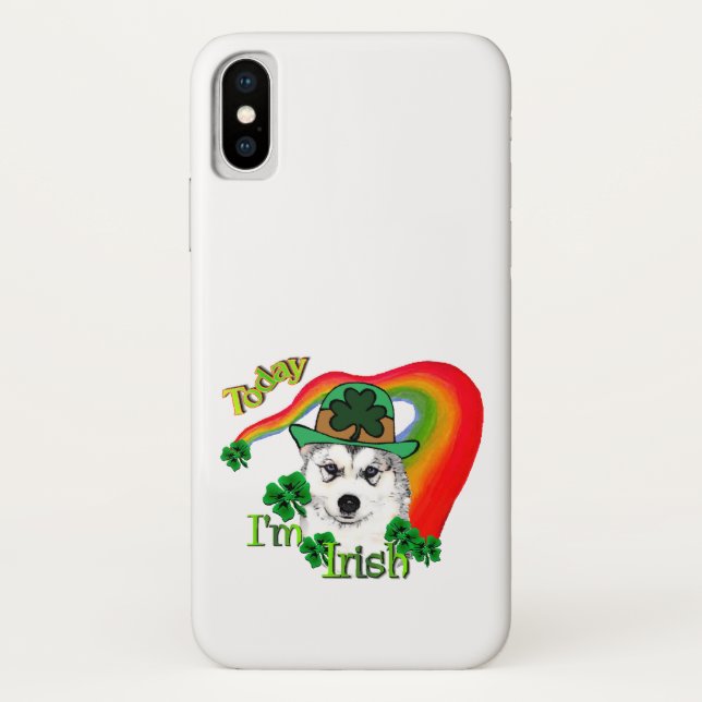 Capa Para iPhone, Case-Mate Siberian Husky Rua Patrick (Verso)