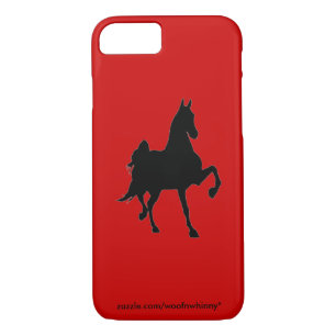 Capa iPhone 8/ 7 Silhueta de Saddlebred