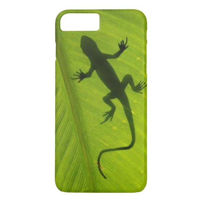 Capa Para iPhone, Case-Mate Silhueta do geco (Verso)