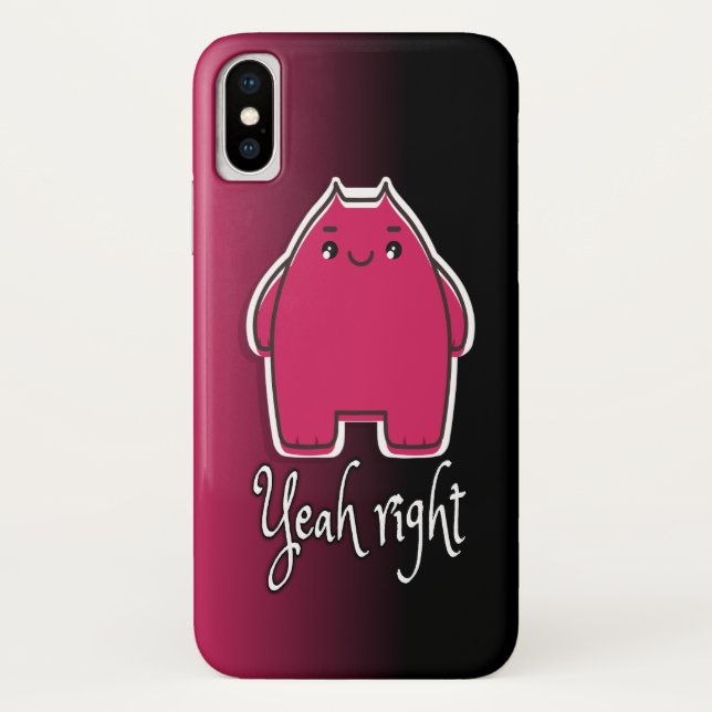 Capa Para iPhone, Case-Mate Sim, certo Case-Mate mal existe iPhone X Case (Verso)