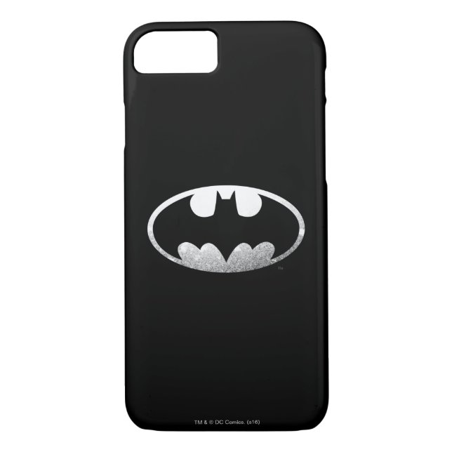 Capa Para iPhone, Case-Mate Símbolo Batman | Logotipo Grainy (Verso)