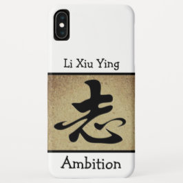 Capa Para iPhone Da Case-Mate Símbolo chinês AMBITION personalizado