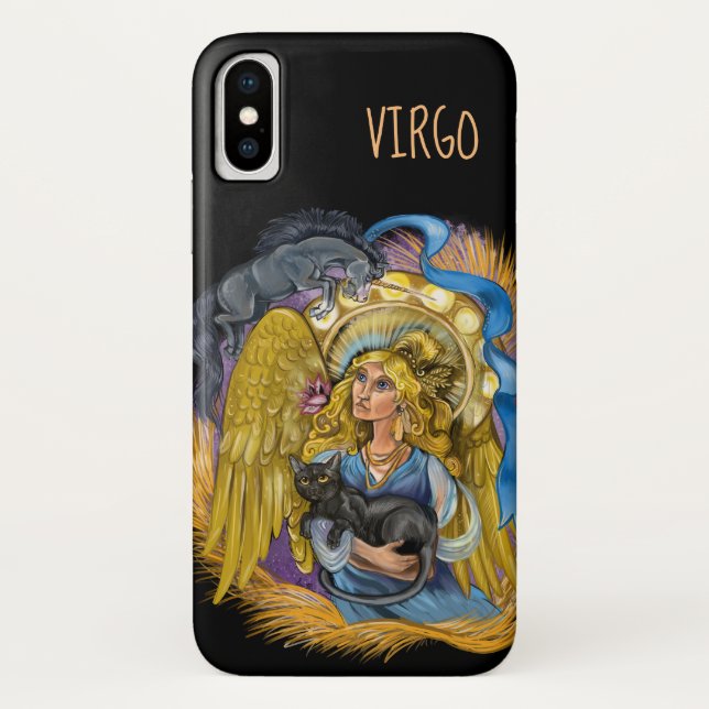 Capa Para iPhone, Case-Mate Símbolo Virgo Zodiac (Verso)