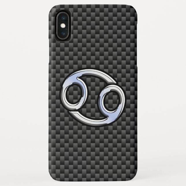 Capa Para iPhone, Case-Mate Símbolo Zodíaco de Cancer moderno Impressão de fib (Verso)