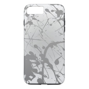Capa Para iPhone Da Case-Mate Simples Cinzas Brancas Placas Personalizadas