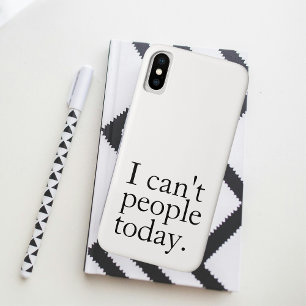 Capa Para iPhone Da Case-Mate Simples Engraçado Eu não posso fazer uma citação d