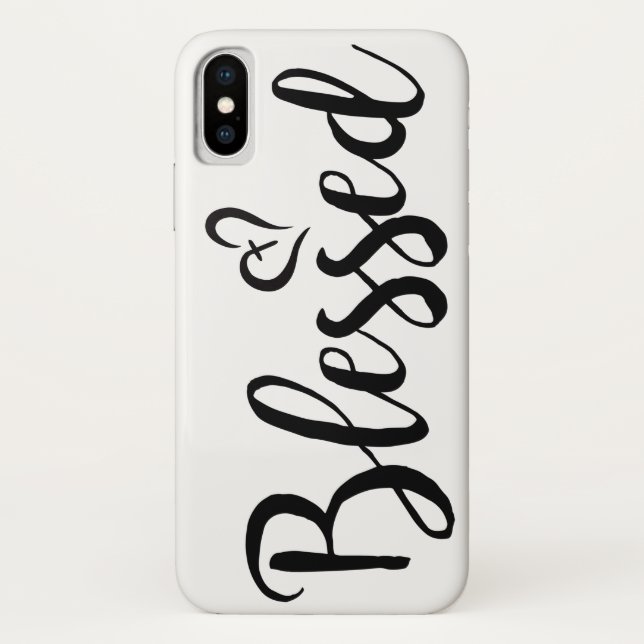 CAPA PARA iPhone, Case-Mate  SIMPLESMENTE ABENÇOADO | (Verso)