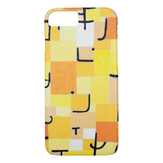 Capa Para iPhone, Case-Mate Sinais em amarelo, Paul Klee (Verso)