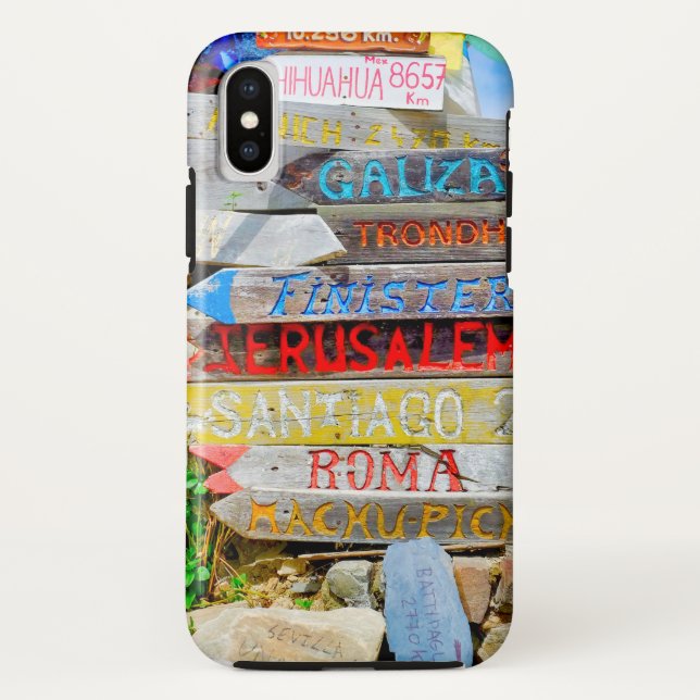 Capa Para iPhone, Case-Mate Sinal de distância (Verso)