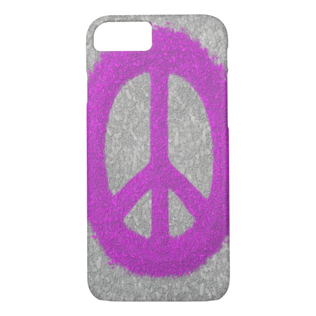 Capa Para iPhone, Case-Mate Sinal de Paz Roxo (Verso)