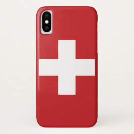 Capa Para iPhone X Sinalizador de suiça