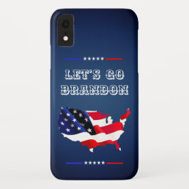 Capa Para iPhone Da Case-Mate Sinalizador Patriótico do VAMOS Personalizado GO B