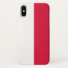 Capa Para iPhone X Sinalizador Polônia
