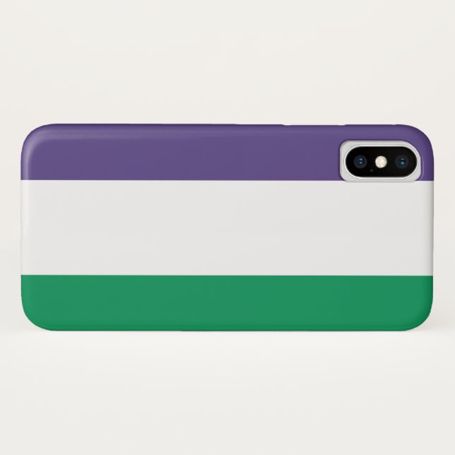 Capa Para iPhone, Case-Mate Sinalizador Suffragette (Verso (Horizontal))