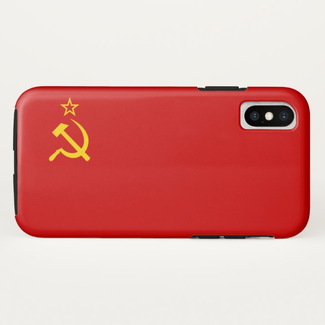 Capa Para iPhone, Case-Mate sinalizador USSR (Verso (Horizontal))