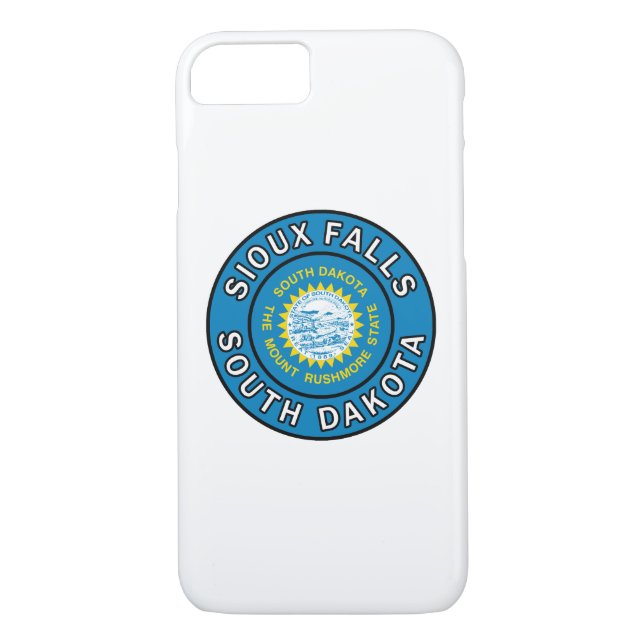 Capa Para iPhone, Case-Mate Sioux Falls South Dakota (Verso)