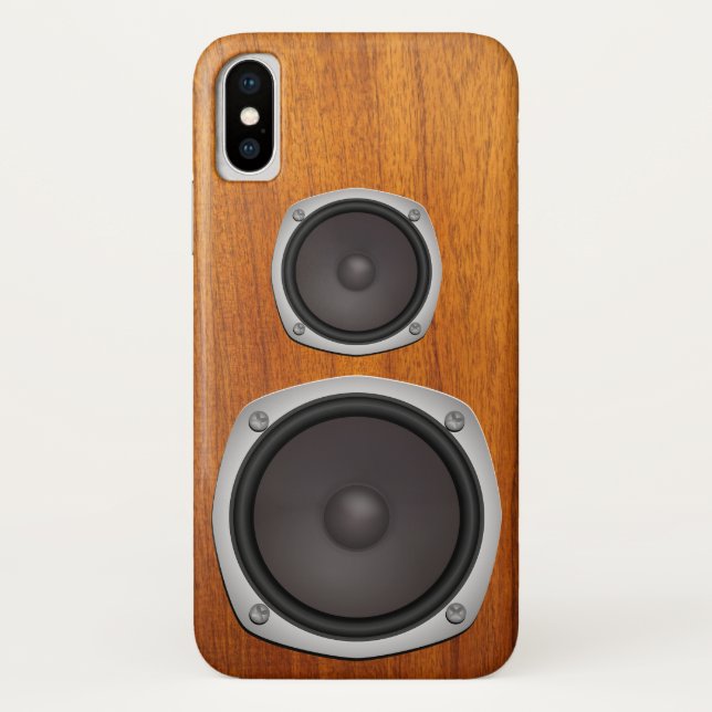 Capa Para iPhone, Case-Mate Sistema de Alto-Falante Falso (Verso)