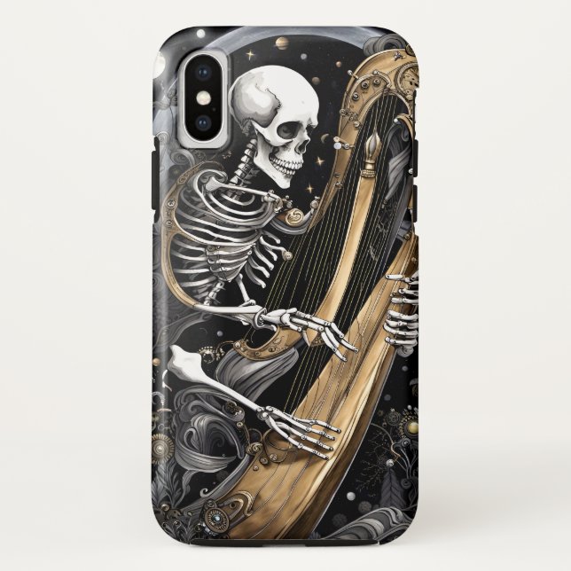 Capa Para iPhone, Case-Mate Skeleton e Harp I (Verso)
