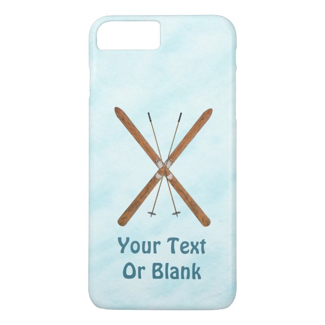 Capa Para iPhone, Case-Mate Skis Entre Países Na Neve (Verso)