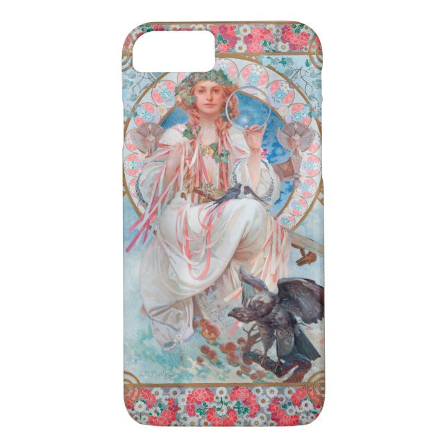 Capa Para iPhone, Case-Mate Slavia, Mucha (Verso)