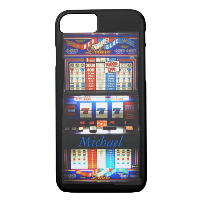 Capa Para iPhone, Case-Mate Slot machine do casino (Verso)
