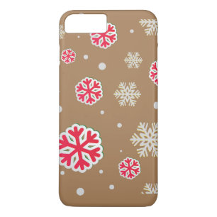 Capa iPhone 8 Plus/7 Plus Snowflakes Modern