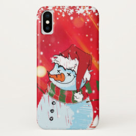 Capa Para iPhone Da Case-Mate Snowman de inverno