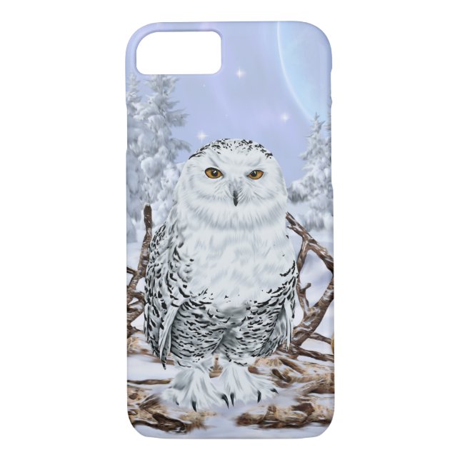 Capa Para iPhone, Case-Mate Snowy Owl (Verso)