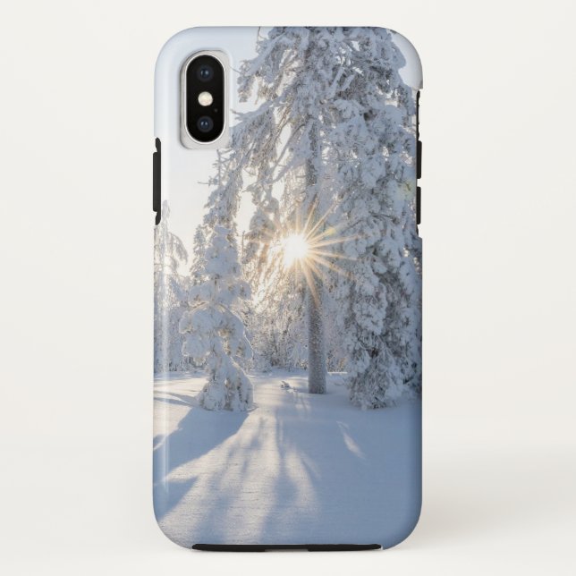 Capa Para iPhone, Case-Mate Snowy Pine Tree (Verso)